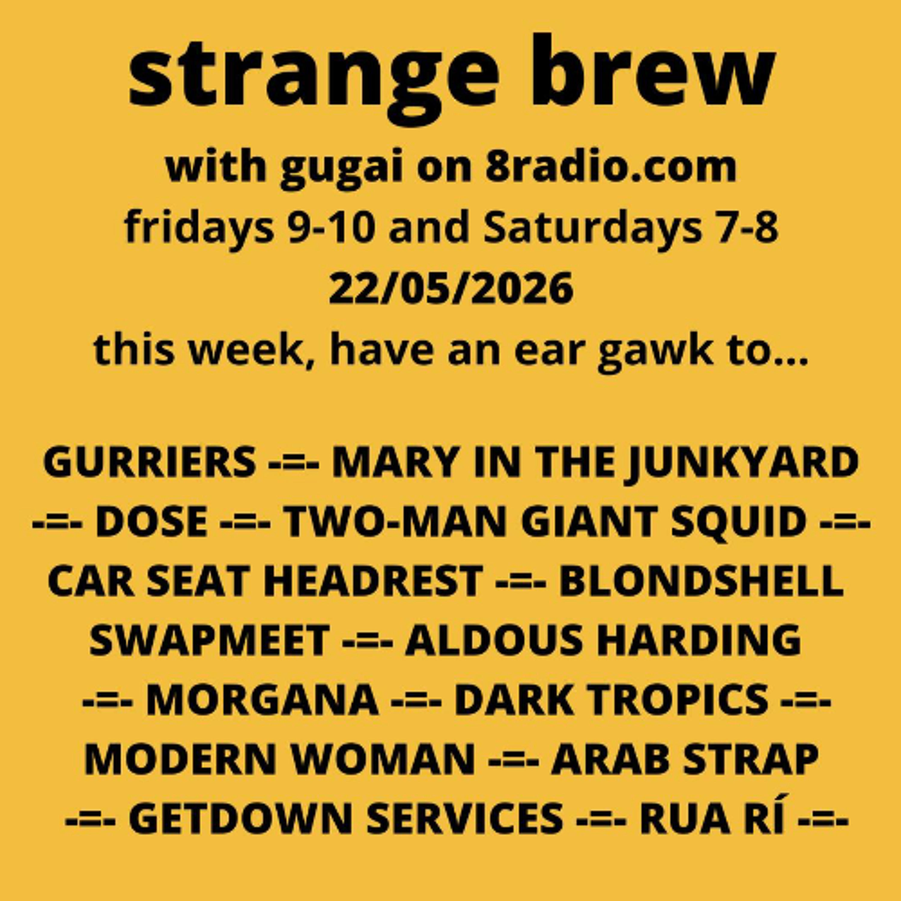 Strange Brew #456 - 3 Hits - 22/05/26 episode artwork