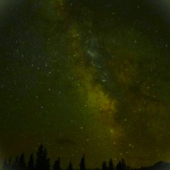 All alone, staring at the Milky Way