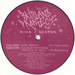 Bassland Prophecy - Nine / Deeper (1996 Reissue) (STFM008)