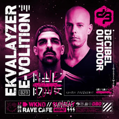 Ekvalayzer b2b E-Volition at Decibel Outdoor 2025 - TRI poloski Afterparty - Sunday