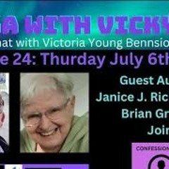 Fika With Vicky Welcomes Authors Janice J. Richardson & Brian Greiner - July 6, 2023