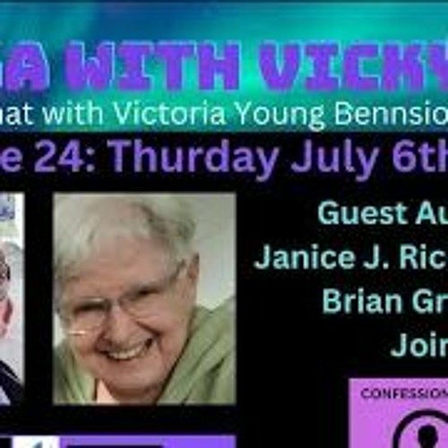 Fika With Vicky Welcomes Authors Janice J. Richardson & Brian Greiner - July 6, 2023