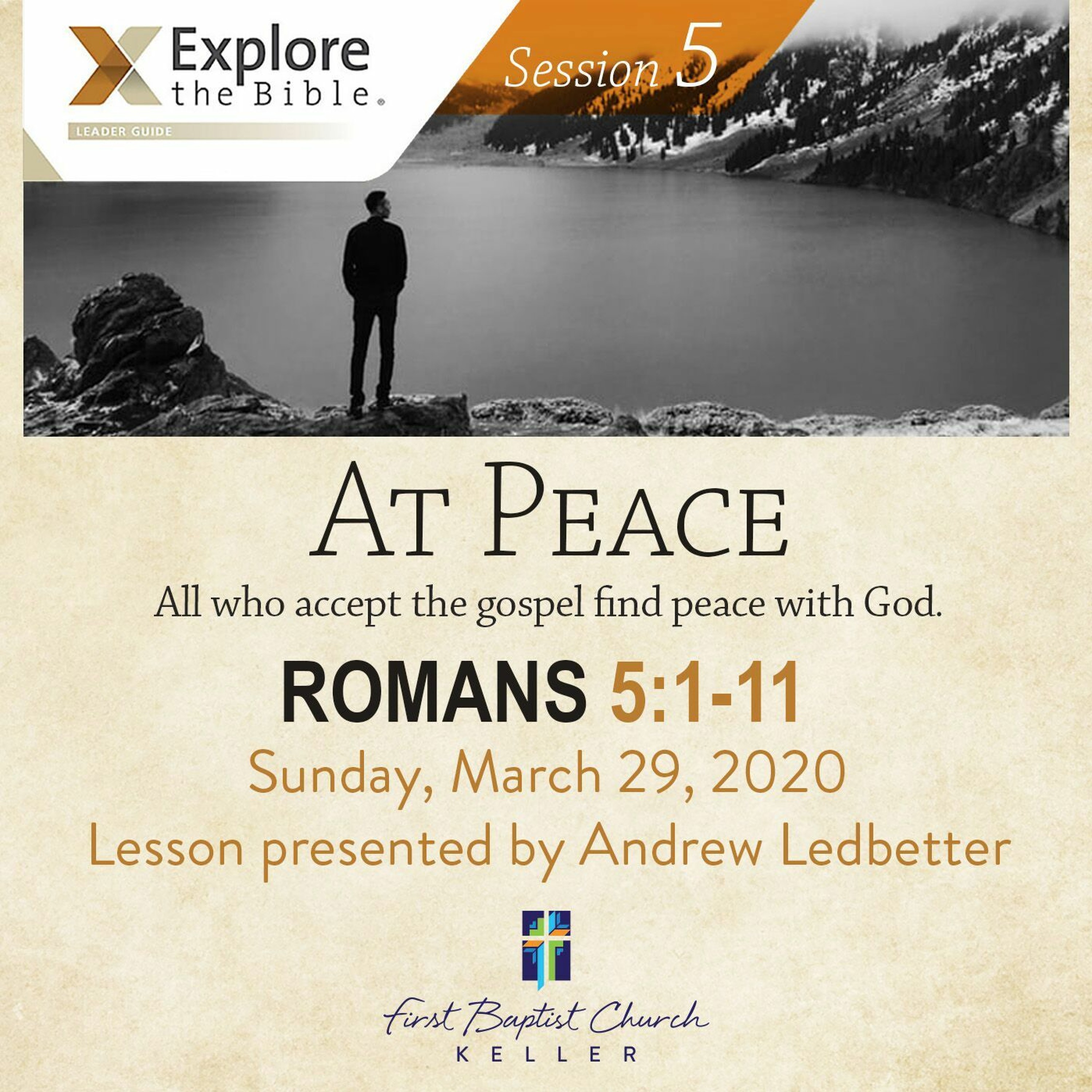 Explore the Bible-Lesson for 03-29-20 episode artwork