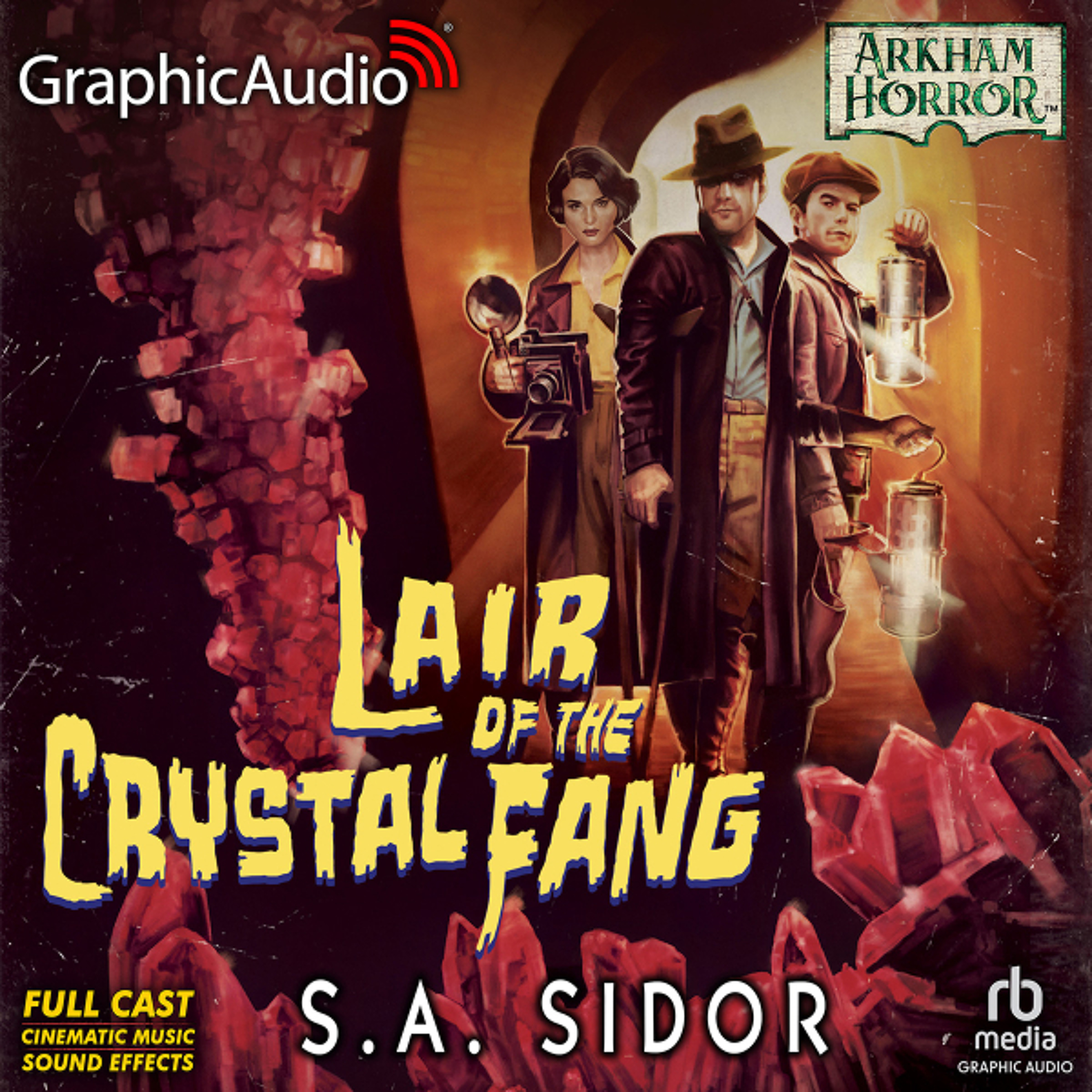 Arkham Horror: Lair of the Crystal Fang episode artwork