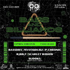 BassDRx - Bass & Billiards (01-14-25)