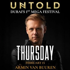 Armin Van Buuren Live At UNTOLD Dubai 2024