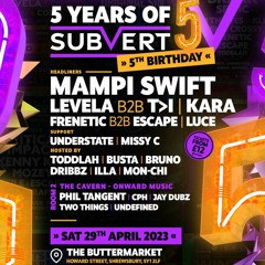 5 years of Subvert - Missy C DJ Competition Entry