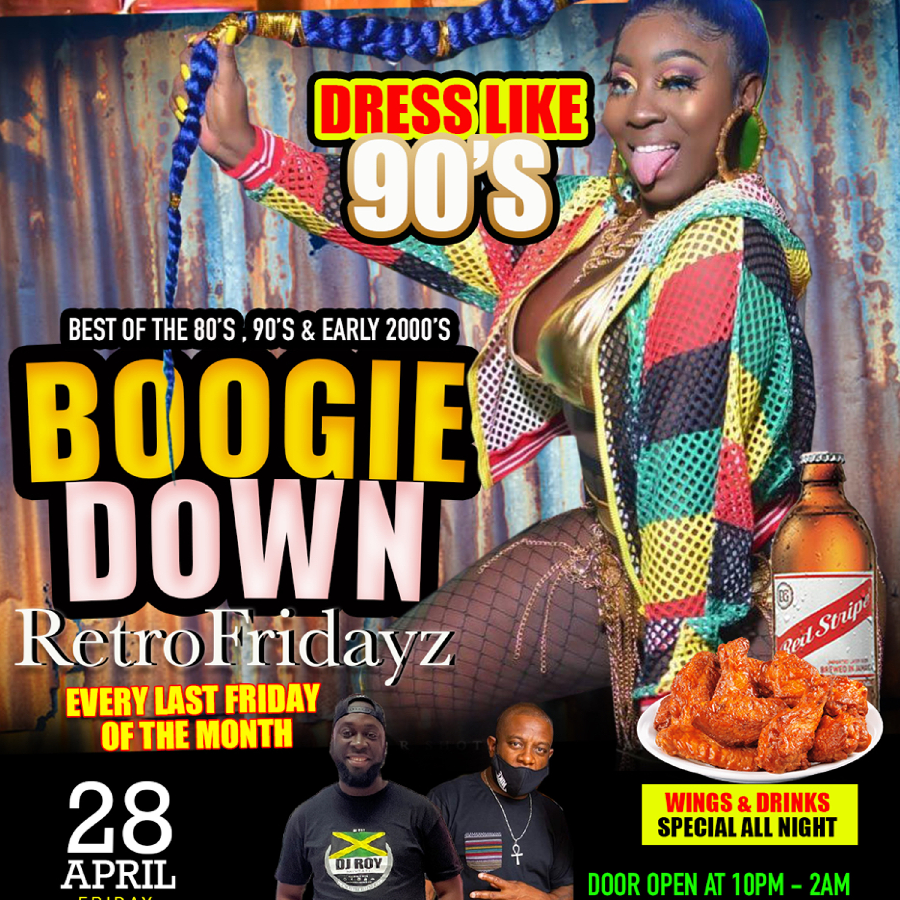 DJ ROY BOOGIE DOWN RETRO FRIDAY DRESS LIKE THE 90'S 28.4.23 [NO TALKING] LIVE AUDIO