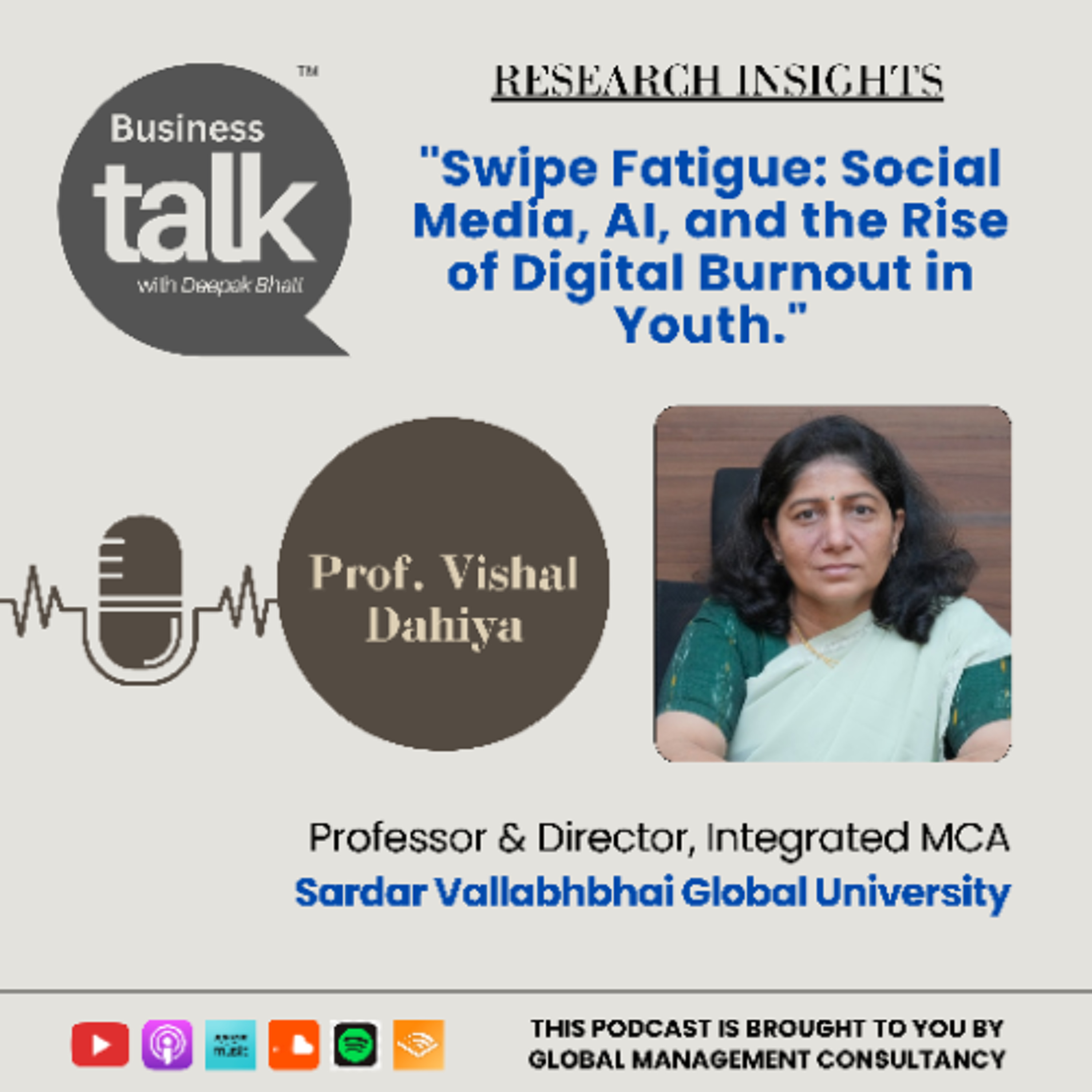 Is Social Media Burning Us Out? Dr. Vishal Dahiya Explains the Hidden Cost of AI episode artwork