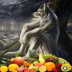 lupo mangia-frutta