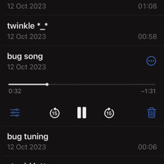 bug song (scrap)
