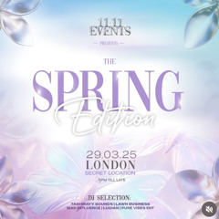 Live Audio: 11:11 EVENTS | THE SPRING EDITION | HOUSE SET Mixed By TASHWAYY SOUNDS & Hosted by Lawless Ras & Lucian