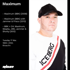 Maximum with BBK (Archive Show: 2008, 2013 & 2012) - 17 March 2020