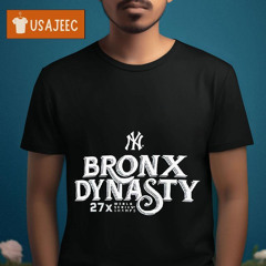New York Yankees Bronx Dynasty World Series Champs Shirt
