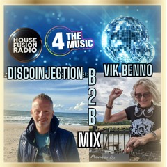 Vik Benno & DiscoinJection B2B on House Fusion Radio