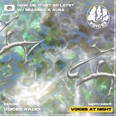 How Did It Get So Late? w/ Beaabea & Aura - 12/01/25 - [Voices Radio]