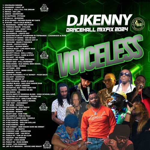 DJ KENNY VOICELESS DANCEHALL MIXFIX 2024