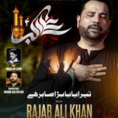 Tera Baba Bara Sabir Hai  --  Rajab Ali Khan  --  Mola Ali Akbar (a.s)  --  2022  -  1444