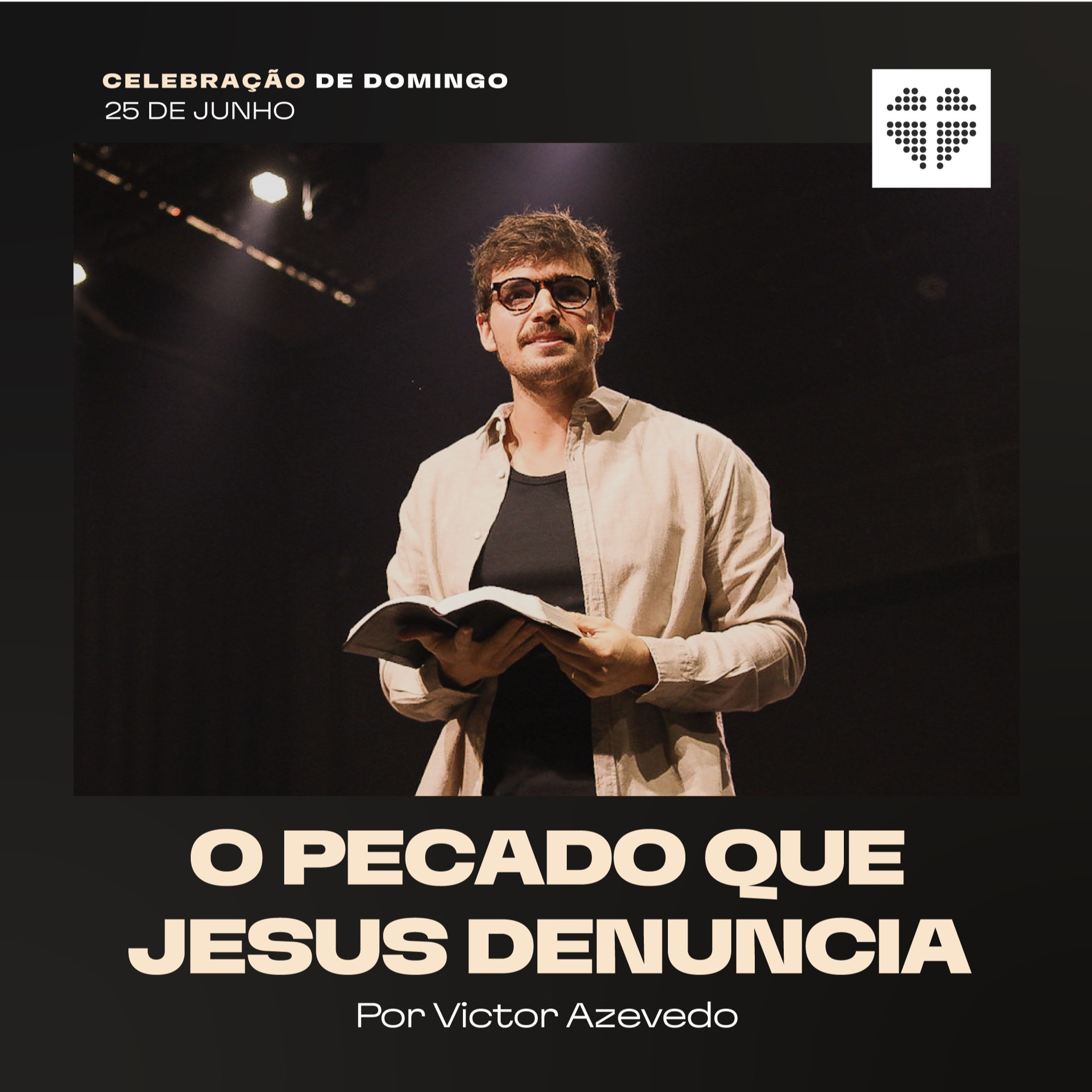 O Pecado que Jesus Denuncia | Igreja Por Amor | Victor Azevedo | 25 de Junho de 2023 episode artwork