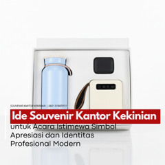 Souvenir Kantor Kekinian untuk Acara Istimewa Simbol Apresiasi dan Identitas Profesional Modern