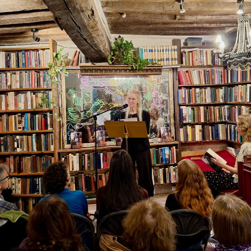 Margo Berdeshevsky reads from It Is Still Beautiful to Hear the Heart Beat