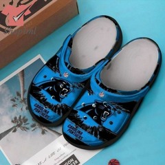 NFL Carolina Panther Crocs Clogs Shoes