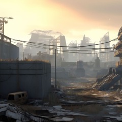 Sunset Over City 17