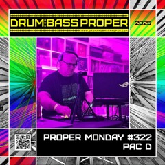 Proper Monday #322 ***PAC D***