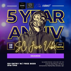 Live DJ Mix DJ DDANDD (5 YEAR ANNIV. EVENT SCARECROW HOUSE OF DJ)