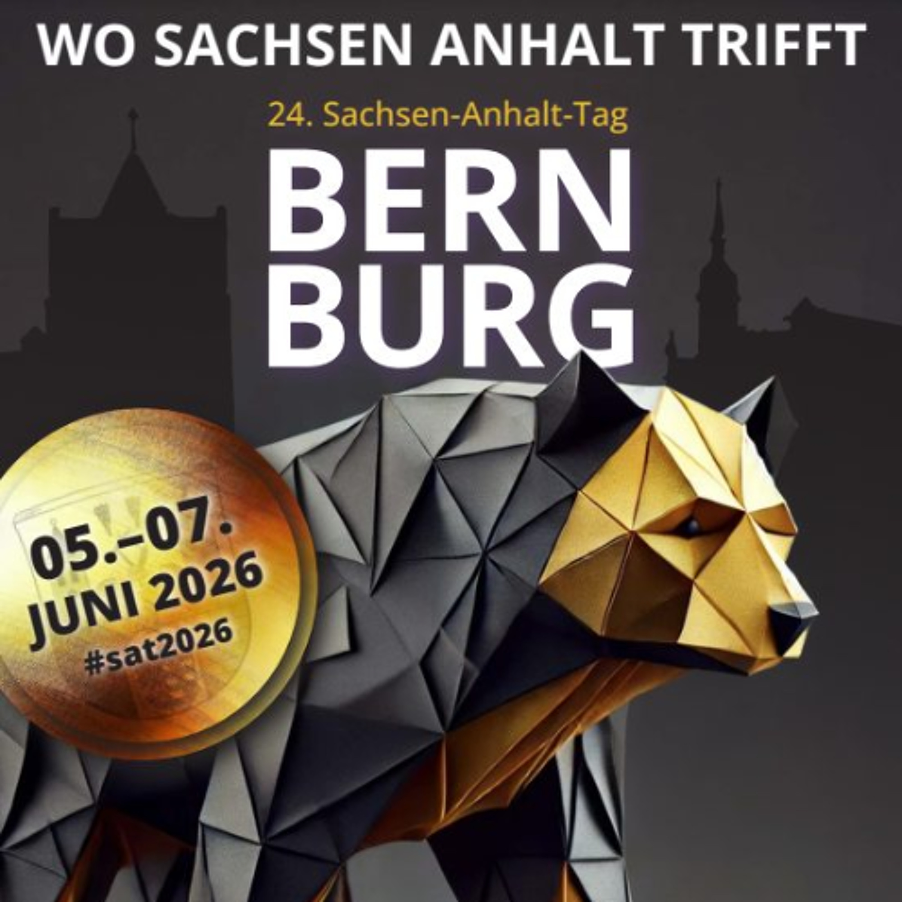 Kirche auf dem Sachsen-Anhalt-Tag in Bernburg