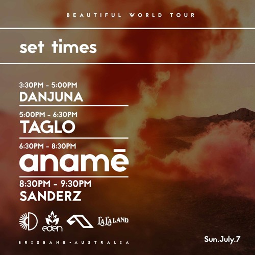 Danjuna Live @ Anamē - Beautiful World Tour (Opening Set)