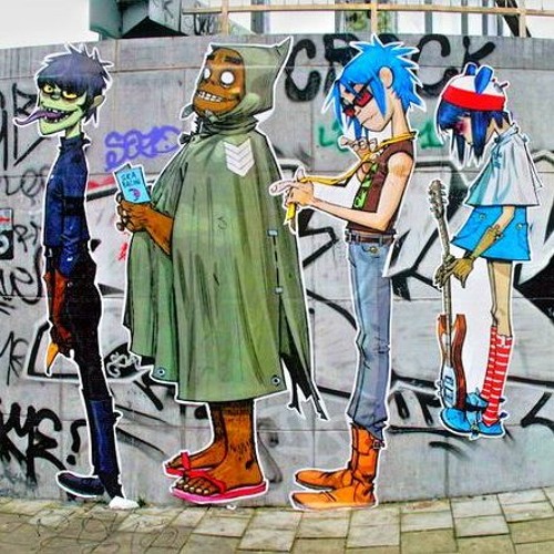 GORILLAZ - CLINT EASTWOOD (ANFRACTUOUS REMIX)