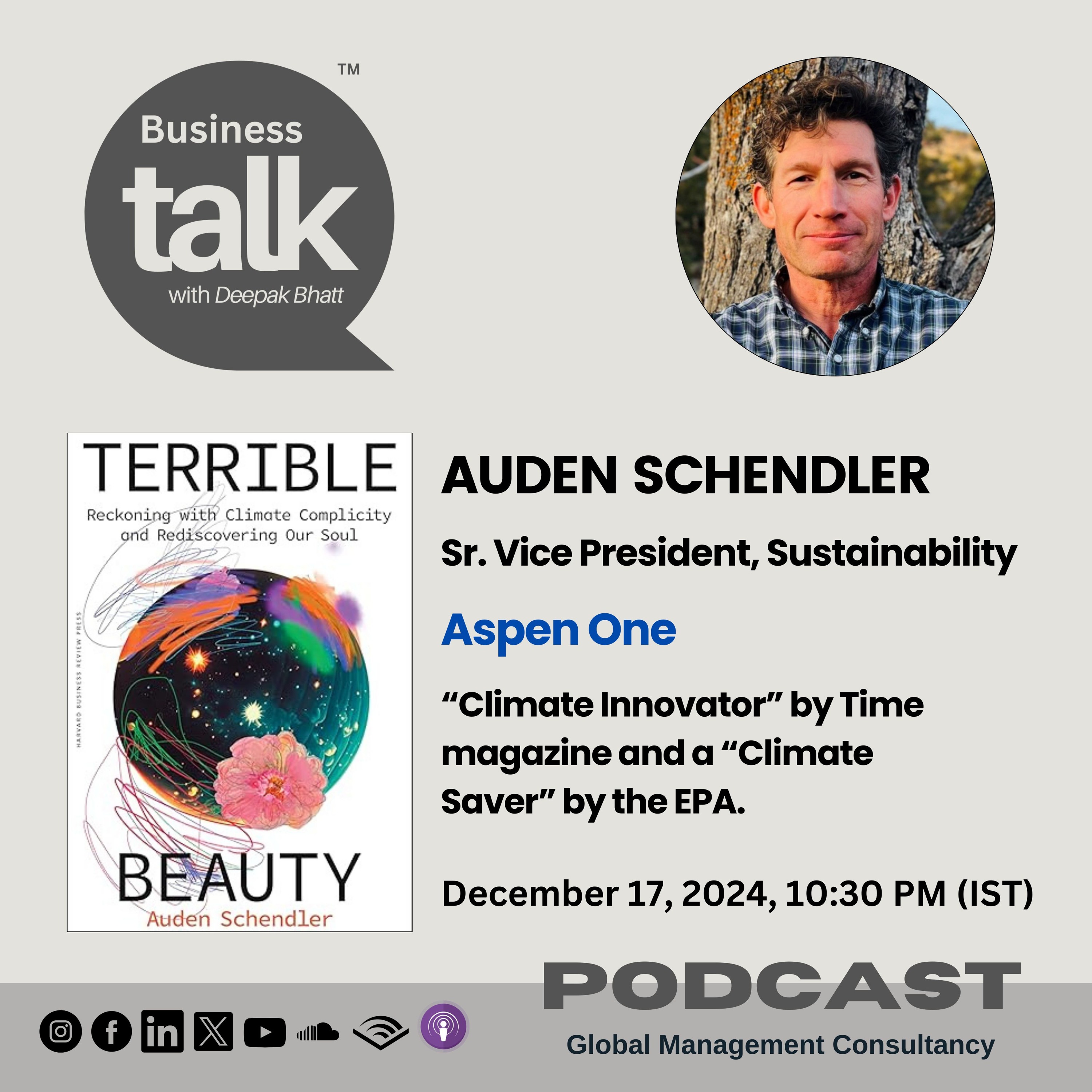 Reckoning with Climate Change: Auden Schendler’s Powerful Message from 'Terrible Beauty' episode artwork