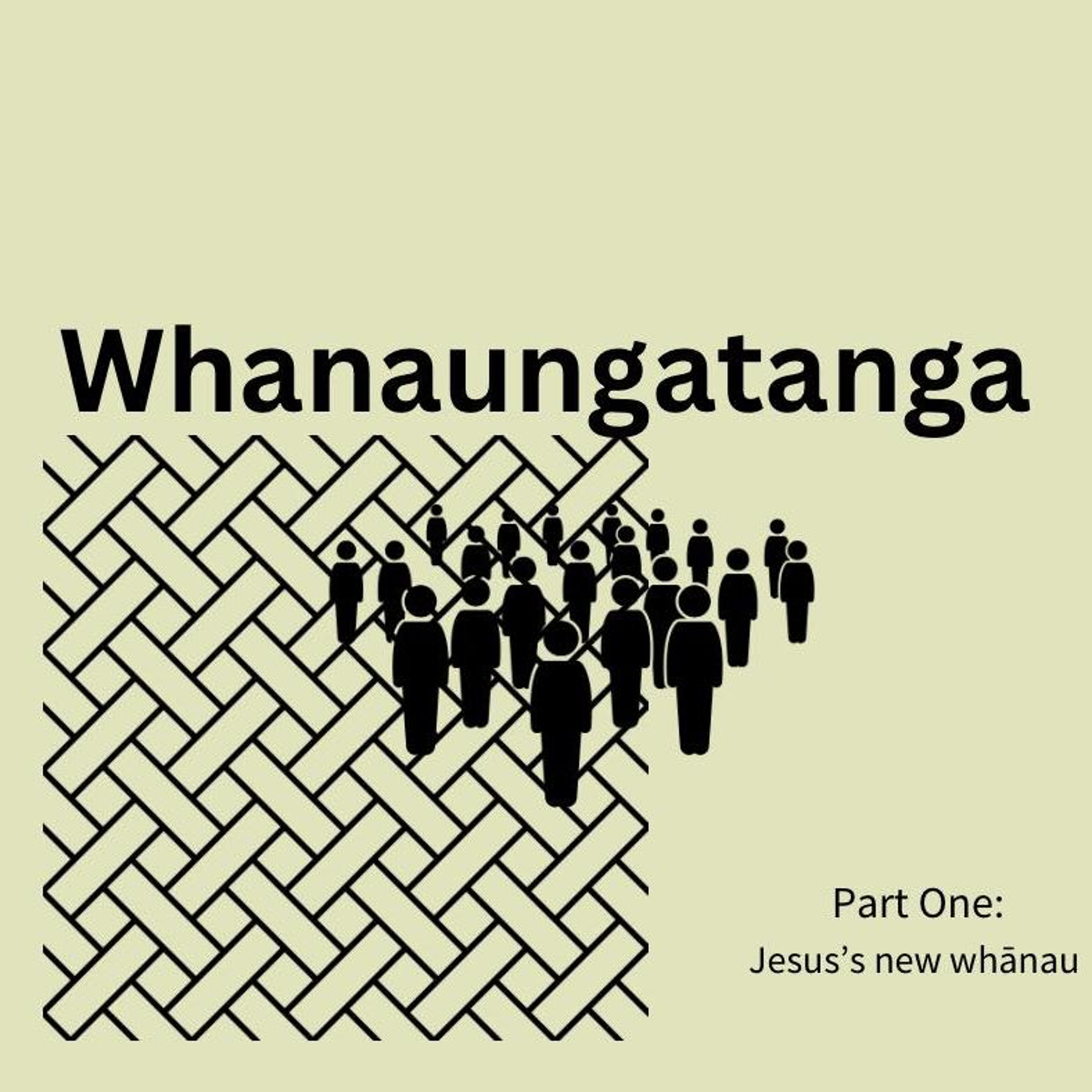 Sunday 2 June 2024// Whanaungatanga Series- Jesus's new whānau episode artwork