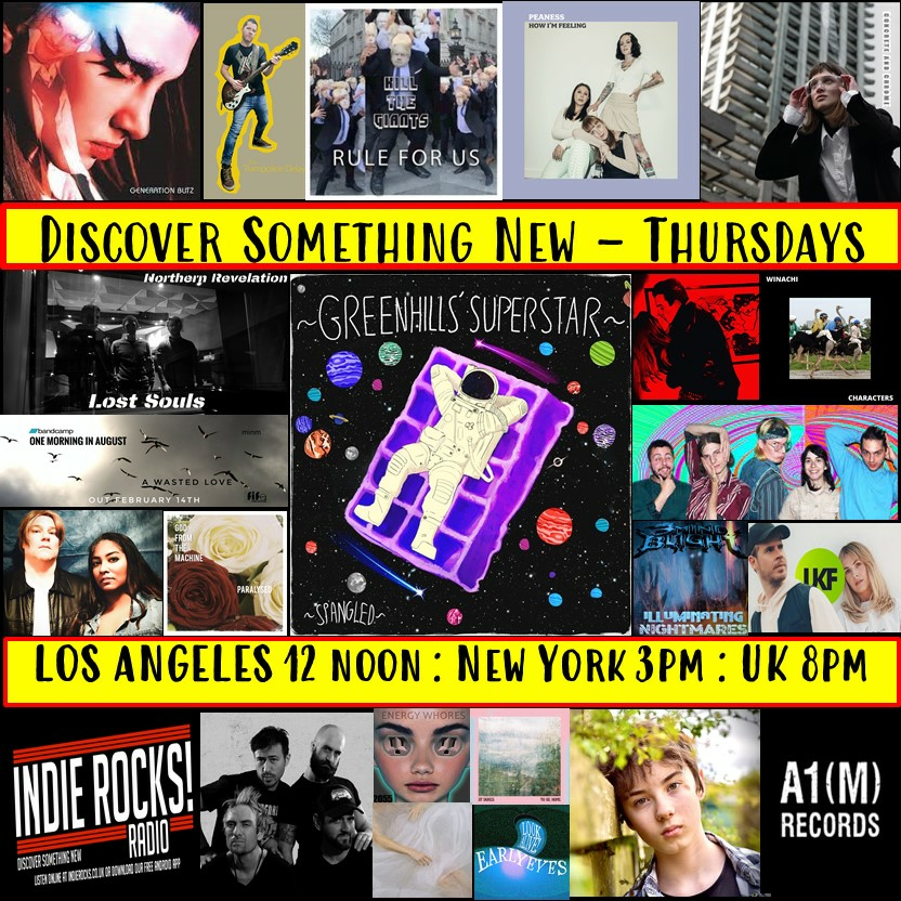 A1M new Music Show - Discover New Music - Indie Rocks Radio