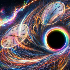 Over the line where time bends