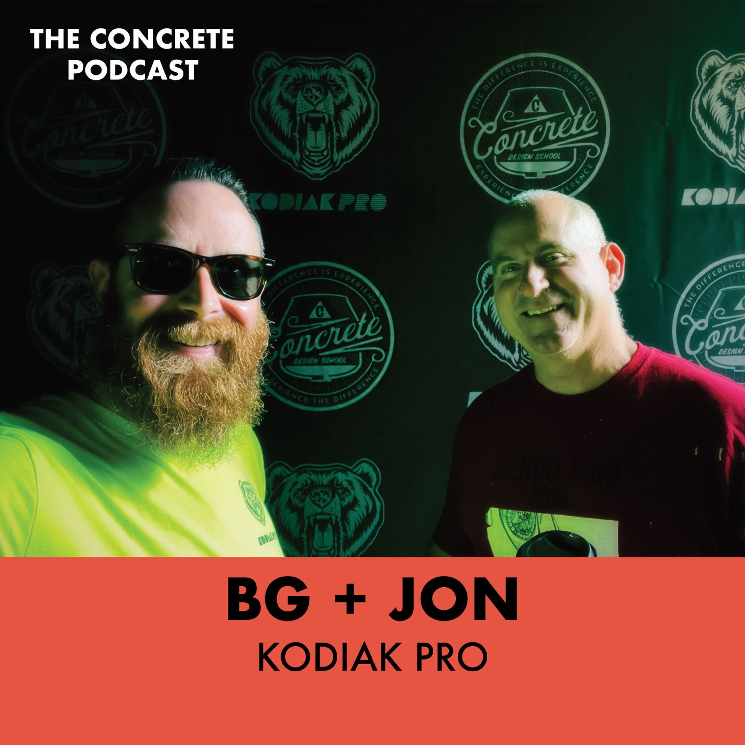 BG + Jon, Kodiak Pro - Concrete Hoedown in the Holler, and Concrete Balls episode artwork