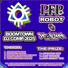 PFP Robot Boomtown 2025 DJ Comp Entry - MCQN