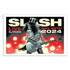Slash May 29th 2024 Los Angeles CA Poster