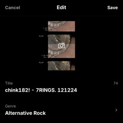 chink182! - 7RINGS. 121224