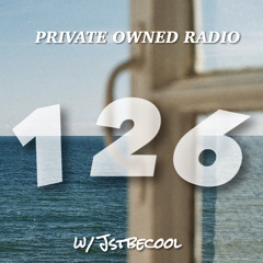 PRIVATE OWNED RADIO #126 [Budgie’s World] w/ JSTBECOOL