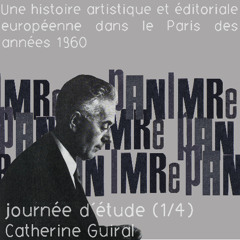 Imre Pán, Journée d'étude 1/4 - Catherine Guiral, "Gestes d’éditeur, gestes éditoriaux"