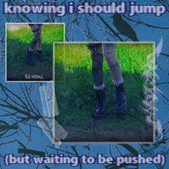 knowing i should jump (but waiting to be pushed)