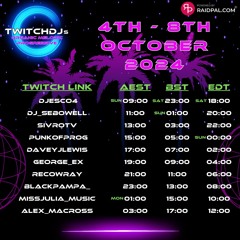 Live @ Twitch.tv/SivroTV - 10/05/2024 [Twitch DJs Melodic/Organic/Progressive House Raid Train]