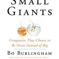 Get EPUB 💚 Small Giants: Companies That Choose to Be Great Instead of Big, 10th-Anni