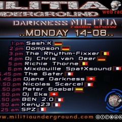 DJ Chris van Deer @ Militia Underground web radio #144 Show 14.08.2023