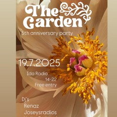 Roberto Rodriguez @ The Garden 5 Years, Ida Radio Helsinki