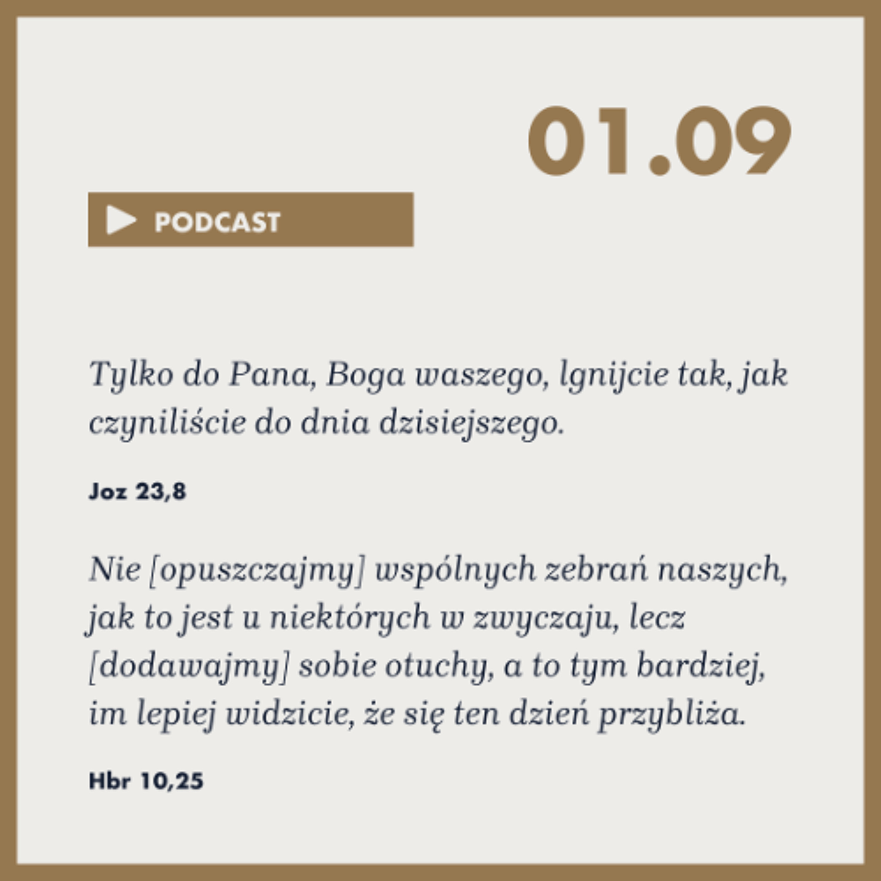 Poranek ze Słowem na 1 września 2025 episode artwork