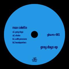 PREMIERE: Max Coletto - Shaka [YKWM001]