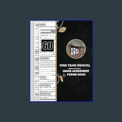 EBOOK #pdf ✨ One Year Rental Lease Agreement Forms Book: 60 Blank Commercial House Contract For Re